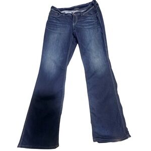 Silver Jeans Co Suki Slim Boot Jeans Women Size 16 L33 Stretch Dark Wash Indie